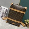 69307bd46e68136f4d9a6f36 Upgraded Version 260 Retro Trunk Bag 44752, Old Flower, Black Flower, Black Checkered, LV Classic Refined Trunk Bag