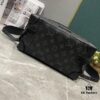 69307bd96e68136f4d9a6f3f Upgraded 260 Vintage Trunk Bag 44752 LV Classic Refined Trunk Bag with Old Flower, Black Flower, and Black Check Pattern