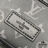 69307bda6e68136f4d9a6f42 Upgraded 260 Vintage Trunk Bag 44752 LV Classic Refined Trunk Bag with Old Flower, Black Flower, and Black Check Pattern