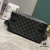 69307bde6e68136f4d9a6f4a Upgraded Version 260 Vintage Trunk Bag 44752 Old Flower, Black Flower, Black Checkered LV Classic Exquisite Trunk Bag