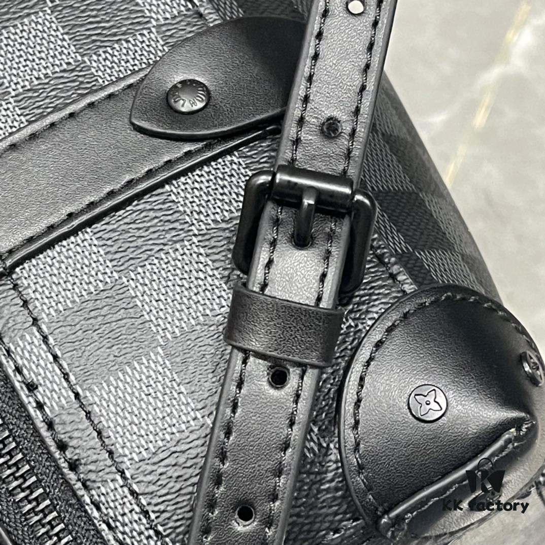 69307be16e68136f4d9a6f4d Upgraded Version 260 Vintage Trunk Bag 44752 Old Flower, Black Flower, Black Checkered LV Classic Exquisite Trunk Bag