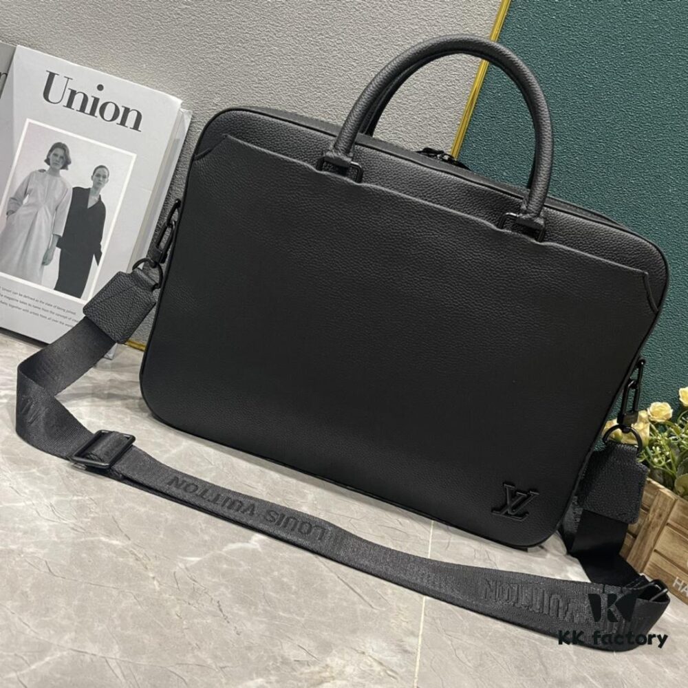 69307be66e68136f4d9a6f54 Latest Upgrade 250 M23778 Full Leather Black PILOT Briefcase