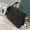 Upgraded M23778 All-Leather Black Latest PILOT Briefcase