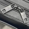 Upgraded M23778 All-Leather Black Latest PILOT Briefcase
