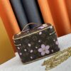 69307bfc6e68136f4d9a6f77 Takashi Murakami x LV Nice Mini Nano Pouch in Monogram Multicolour