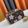 69307bfc6e68136f4d9a6f78 Takashi Murakami x LV Nice Mini Nano Pouch in Monogram Multicolour