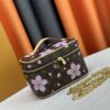 69307bfc6e68136f4d9a6f79 Takashi Murakami x LV Nice Mini Nano Pouch in Monogram Multicolour