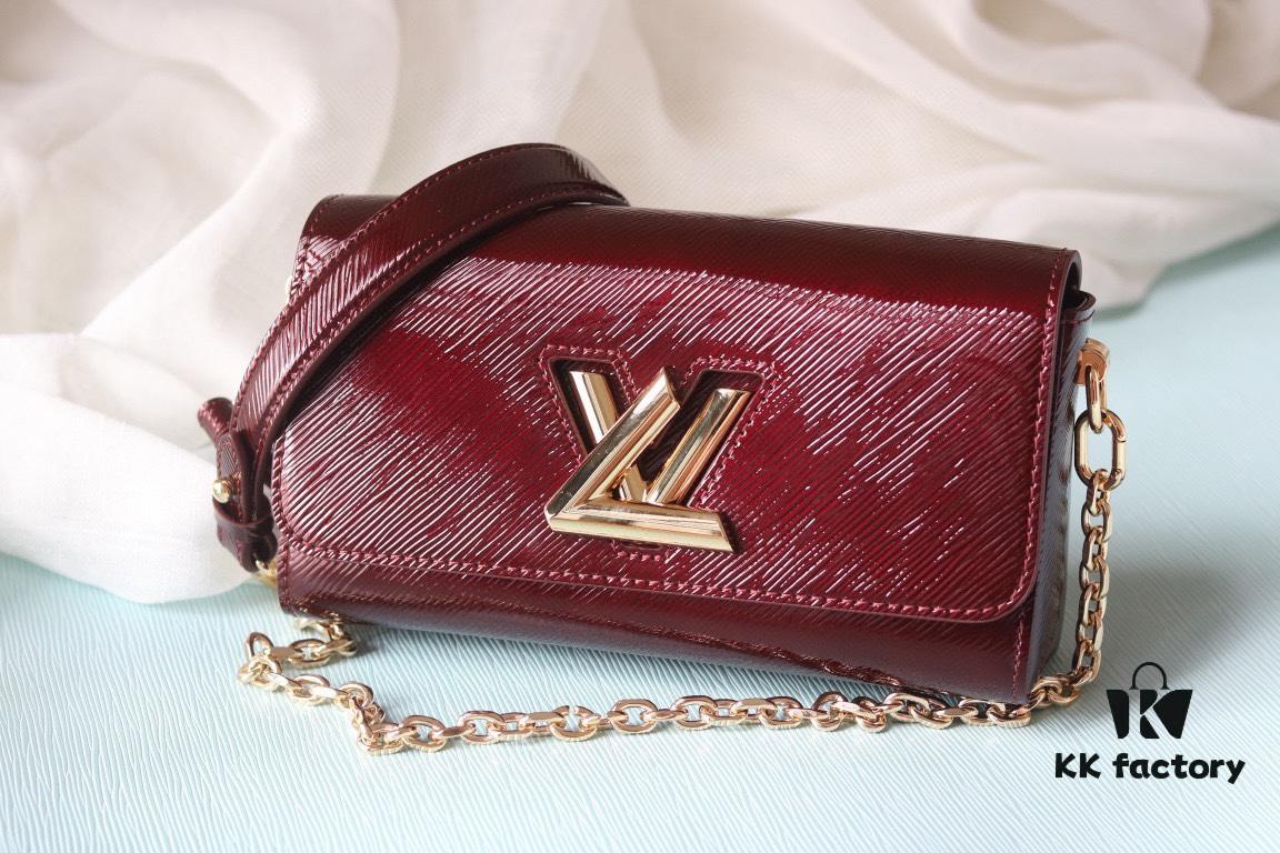 69307c2c6e68136f4d9a6fcf Top Quality Original LV Latest Hot Twist Denim Medium Size Handbag 50281/50280/50282