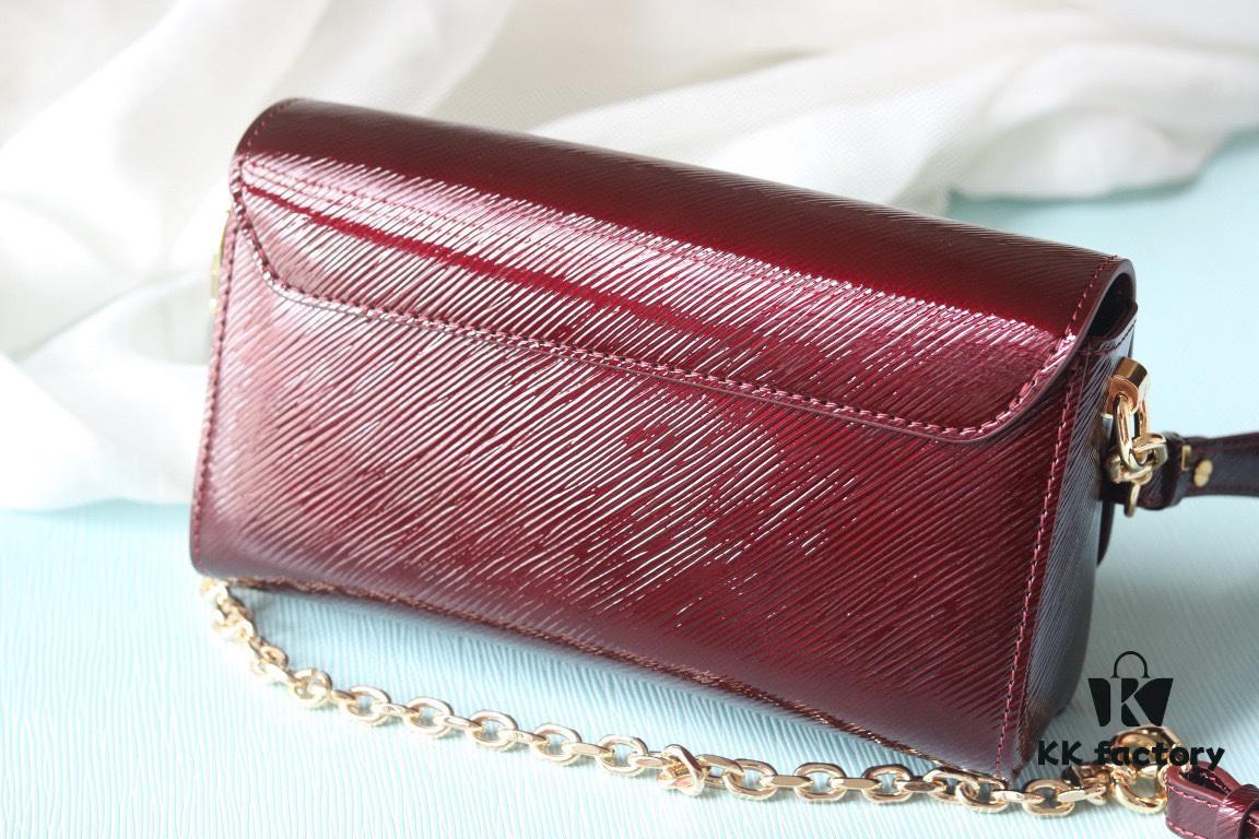 69307c2f6e68136f4d9a6fd5 Top Quality Original LV Latest Hot Twist Denim Medium Size Handbag 50281/50280/50282