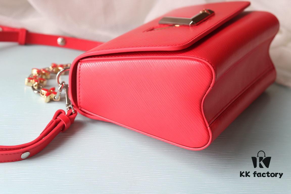 Latest European Version Top Original Quality Twist MM LV Bloom Handbag