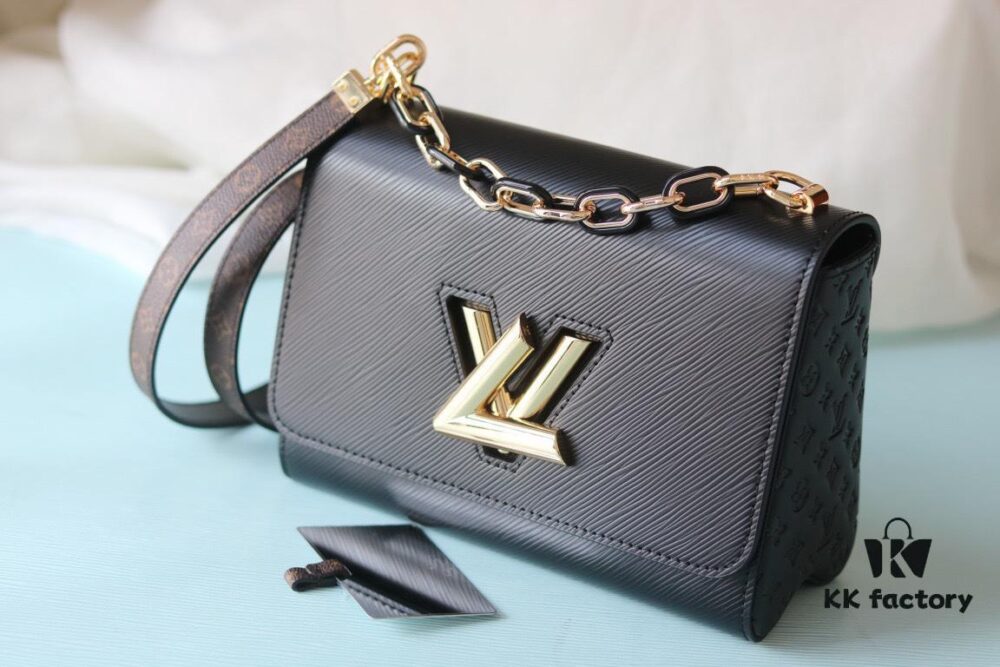 69307c546e68136f4d9a702d Exclusive Real Shot Top Original Version Slim Twist MM Handbag Model No.: 50507/12736/11879