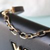 69307c546e68136f4d9a702e Exclusive Real Shot Top Original Version Slim Twist MM Handbag Model No.: 50507/12736/11879