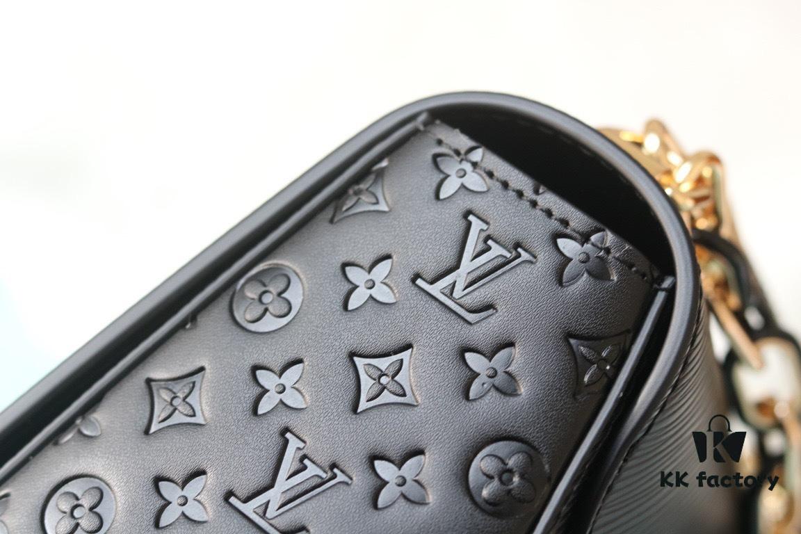 69307c566e68136f4d9a7033 Exclusive Real Shot Top Original Version Slim Twist MM Handbag Model No.: 50507/12736/11879