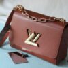 69307c576e68136f4d9a7036 Exclusive Real Shot Top Original Version Slim Classic Twist MM Handbag Model No.: 50507/12736/11879