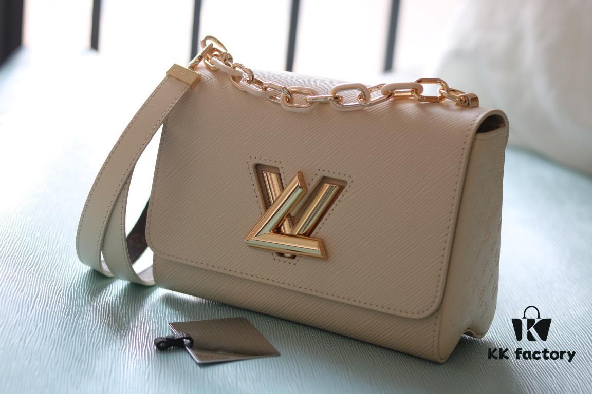 69307c5a6e68136f4d9a703d Exclusive Real Shot Top Original Version Slim Twist MM Handbag Model No.: 50507/12736/11879