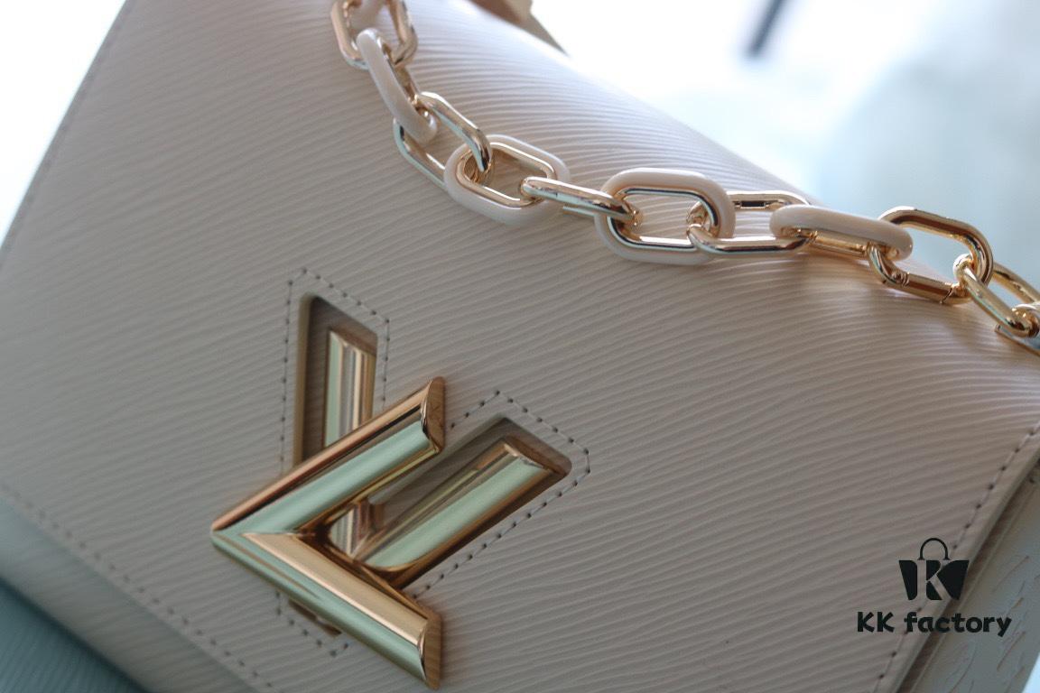 69307c5d6e68136f4d9a7040 Exclusive Real Shot Top Original Version Slim Twist MM Handbag Model No.: 50507/12736/11879