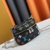 69307c776e68136f4d9a7071 Upgraded Original M13747 M44495 M42265 M44936 M42263 LV Takashi Murakami Nice Mini Nano Pouch with Monogram Print in 33 Vibrant Colors, 2025 LV x Takashi Murakami Collaboration White Tricolor and Black Tricolor Twelve-Section Series, Popular Worldwide Among Celebrities