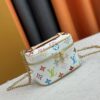 Takashi Murakami x LV Nice Mini Nano Pouch in Monogram Multicolor