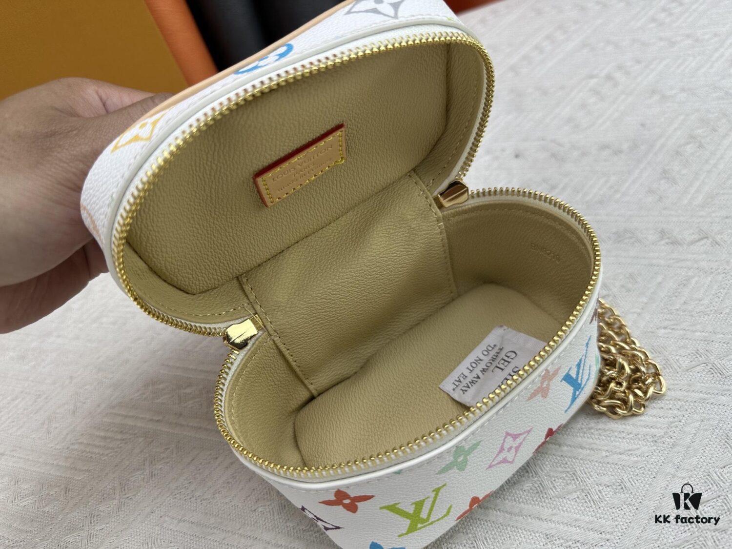 Takashi Murakami x LV Nice Mini Nano Pouch in Monogram Multicolor