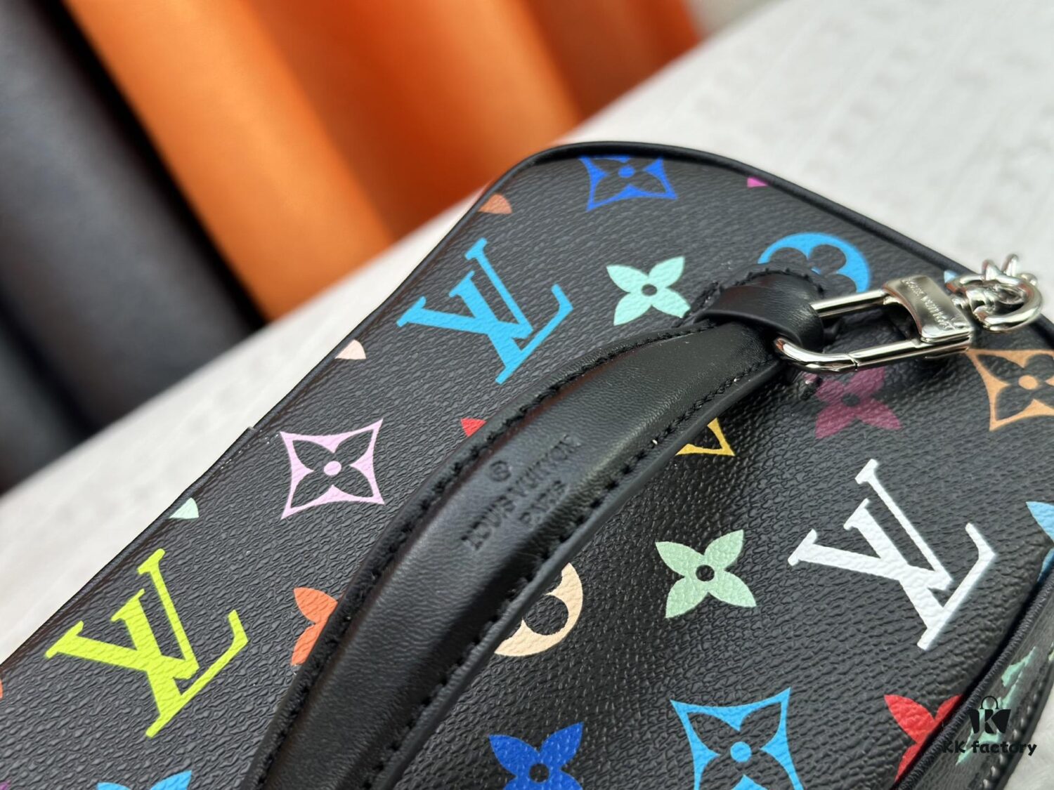 Takashi Murakami x LV Nice Mini Nano Pouch in Monogram Multicolor