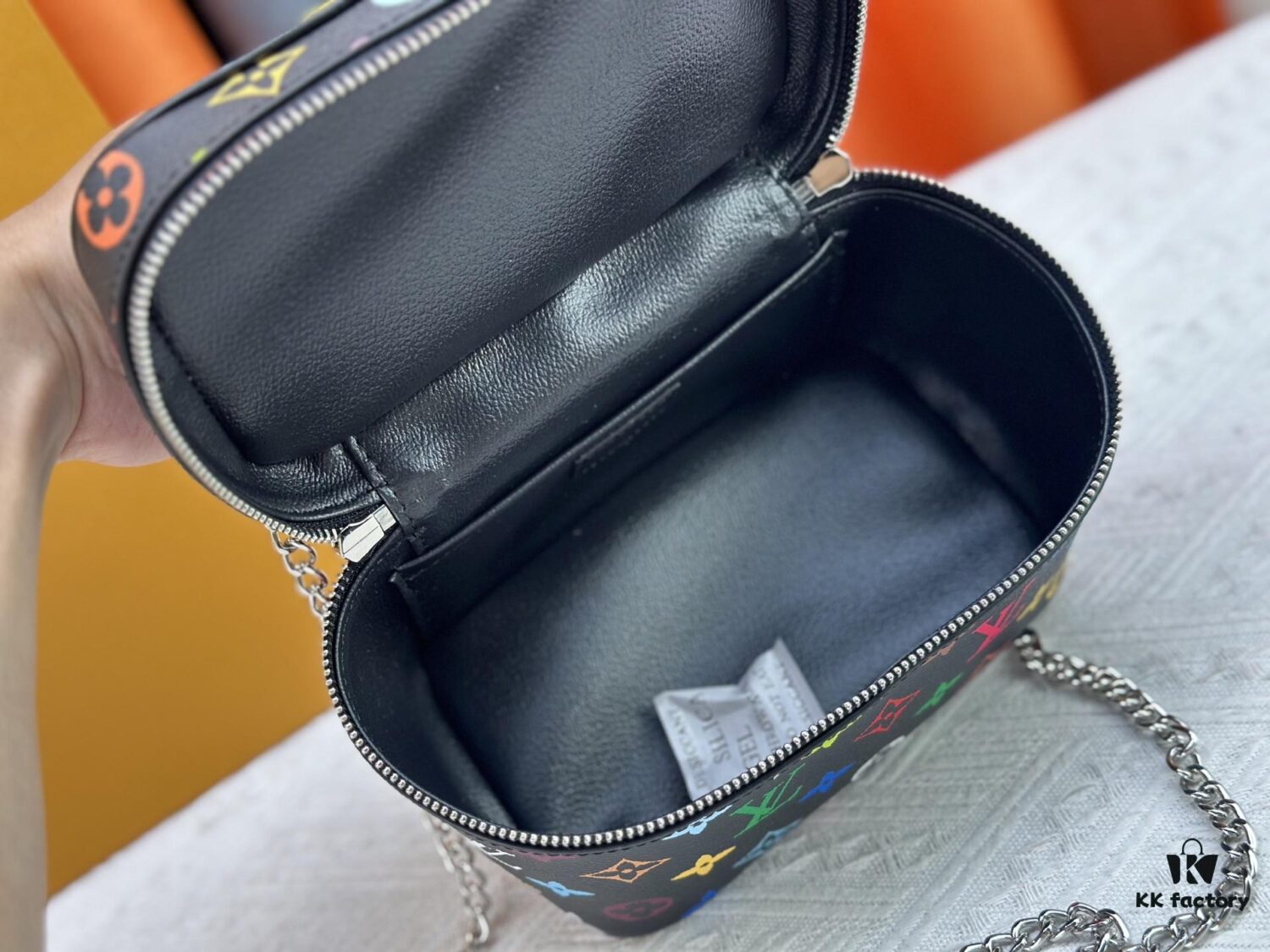 Takashi Murakami x LV Nice Mini Nano Pouch in Monogram Multicolor