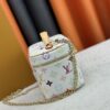 69307c896e68136f4d9a708f Takashi Murakami x LV Nice Mini Nano Pouch in Monogram Multicolor