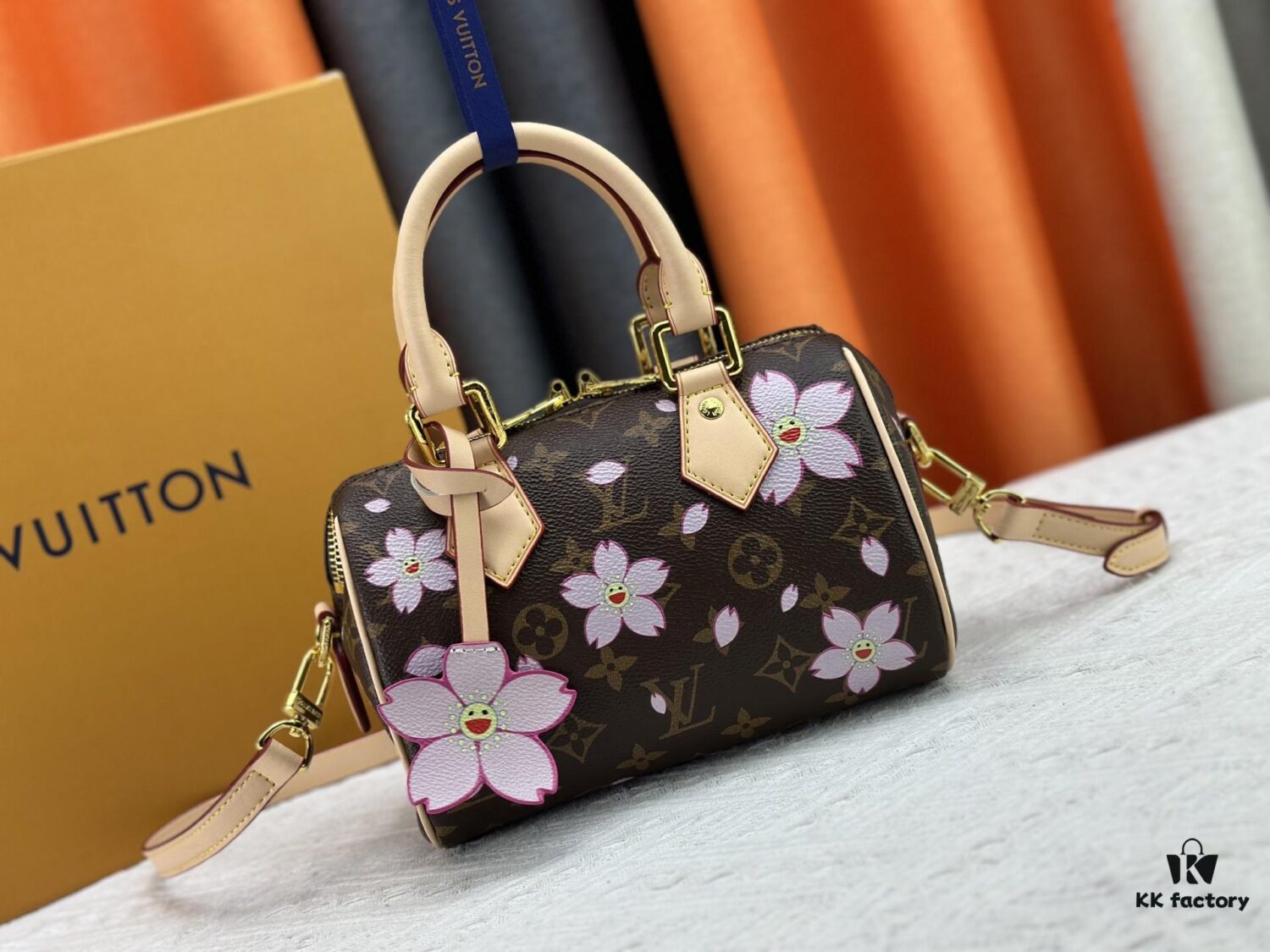 69307c926e68136f4d9a709a Upgraded Original M13805 M13257 M40390 M46234 LV x Murakami Collaboration Cherry Blossom 🌸 Nano Speedy Bag