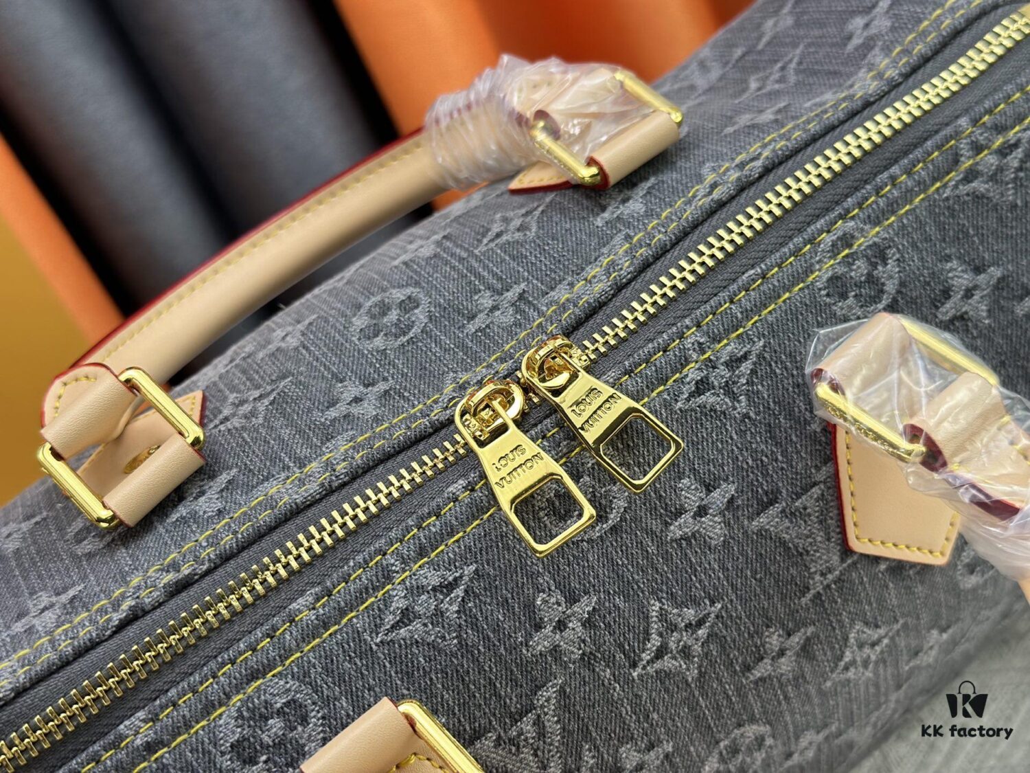 69307c926e68136f4d9a709c M13443 M40391 Denim Jeans Louis Vuitton x Takashi Murakami Cherry Monogram Bag