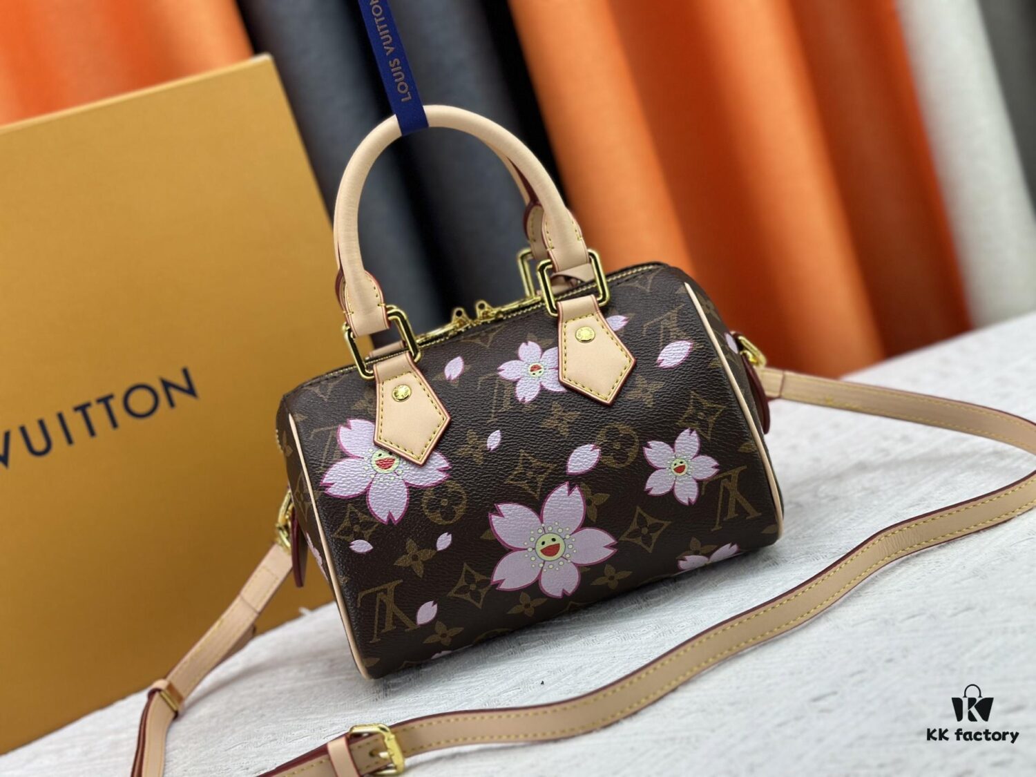 69307c956e68136f4d9a70a1 Upgraded Original M13805 M13257 M40390 M46234 LV x Murakami Collaboration Cherry Blossom 🌸 Nano Speedy Bag