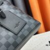 69307c9f6e68136f4d9a70b7 40504 This iPad clutch is designed specifically for the latest tablet models. Crafted in LV Aerogram leather, soft as vintage airmail paper, with an LV-lettered corner. Features a removable wrist strap for easy carrying. 30.0 x 22.0 x 5.0 cm (length x height x width)