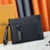 69307ca86e68136f4d9a70ca iPad Pouch Designed for New Tablets, Crafted in LV Aerogram Leather