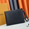 69307ca86e68136f4d9a70ce iPad Pouch Designed for New Tablets, Crafted in LV Aerogram Leather