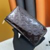 69307cb56e68136f4d9a70ec LV Zippy Wallet in Patent Leather with Embossed Calfskin