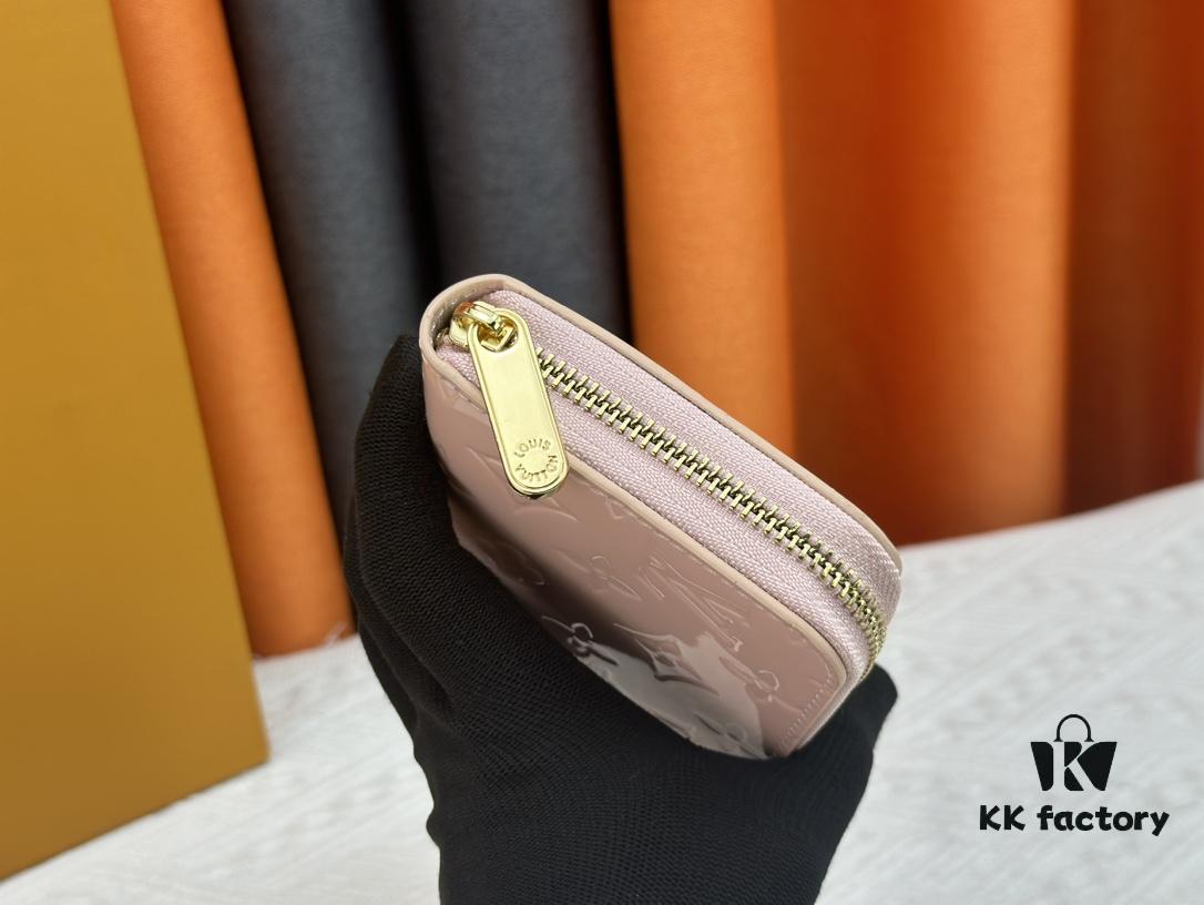 69307cbb6e68136f4d9a70fa LV Zippy Wallet in Embossed Calfskin with Smooth Leather Trim