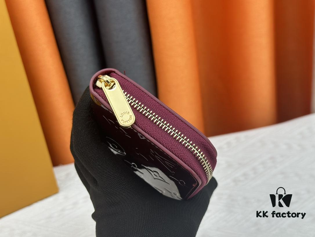 LV Zippy Zip-Around Wallet in Patent Smooth Embossed Calfskin