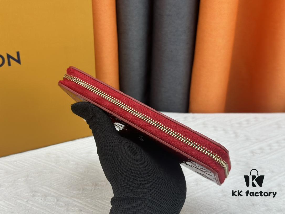 69307cc36e68136f4d9a710c LV Zippy Zip-Around Wallet in Embossed Calfskin with Smooth Leather Trim