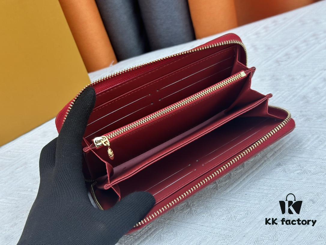 69307cc56e68136f4d9a710e LV Zippy Zip-Around Wallet in Embossed Calfskin with Smooth Leather Trim