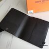 69307cc76e68136f4d9a7113 Hot Selling Extra Large Checkbook Wallet with Notebook Set, 6 Card Slots, Cowhide Leather + LV Special Fabric, Comes with Box, Approx. 18cm