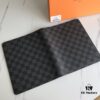 69307ccb6e68136f4d9a711a Hot Selling Extra Large Checkbook Wallet with Notebook Set, 6 Card Slots, Cowhide Leather + LV Special Fabric, Comes with Box, Approx. 18cm