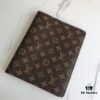 69307ccc6e68136f4d9a711e 2021 Hot Selling Large Checkbook Wallet with 6 Card Slots, Genuine Cowhide and LV Special Fabric, Gift Box Included, Approx. 18cm
