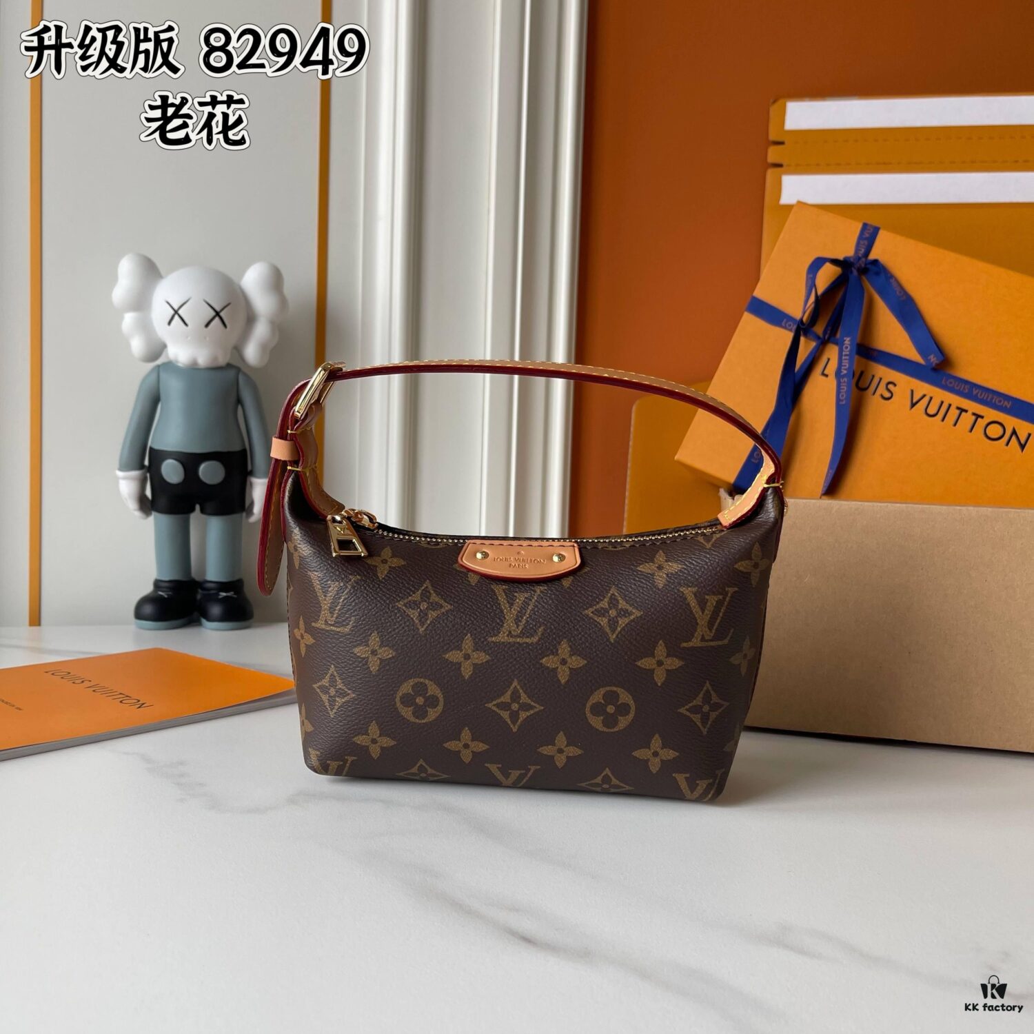 Upgraded Version [Official Latest Model] (Real Photos, Authentic Match) M82949 LV x Takashi Murakami Nanospeedy Bag