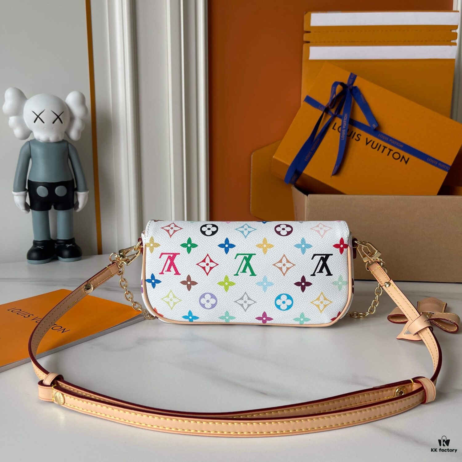Upgraded Version [Official Latest Model] (Real Photos, Authentic Match) M12778-81911-82110-81992-12778-11299 LV Takashi Murakami Collaboration Nano Speedy Handbag