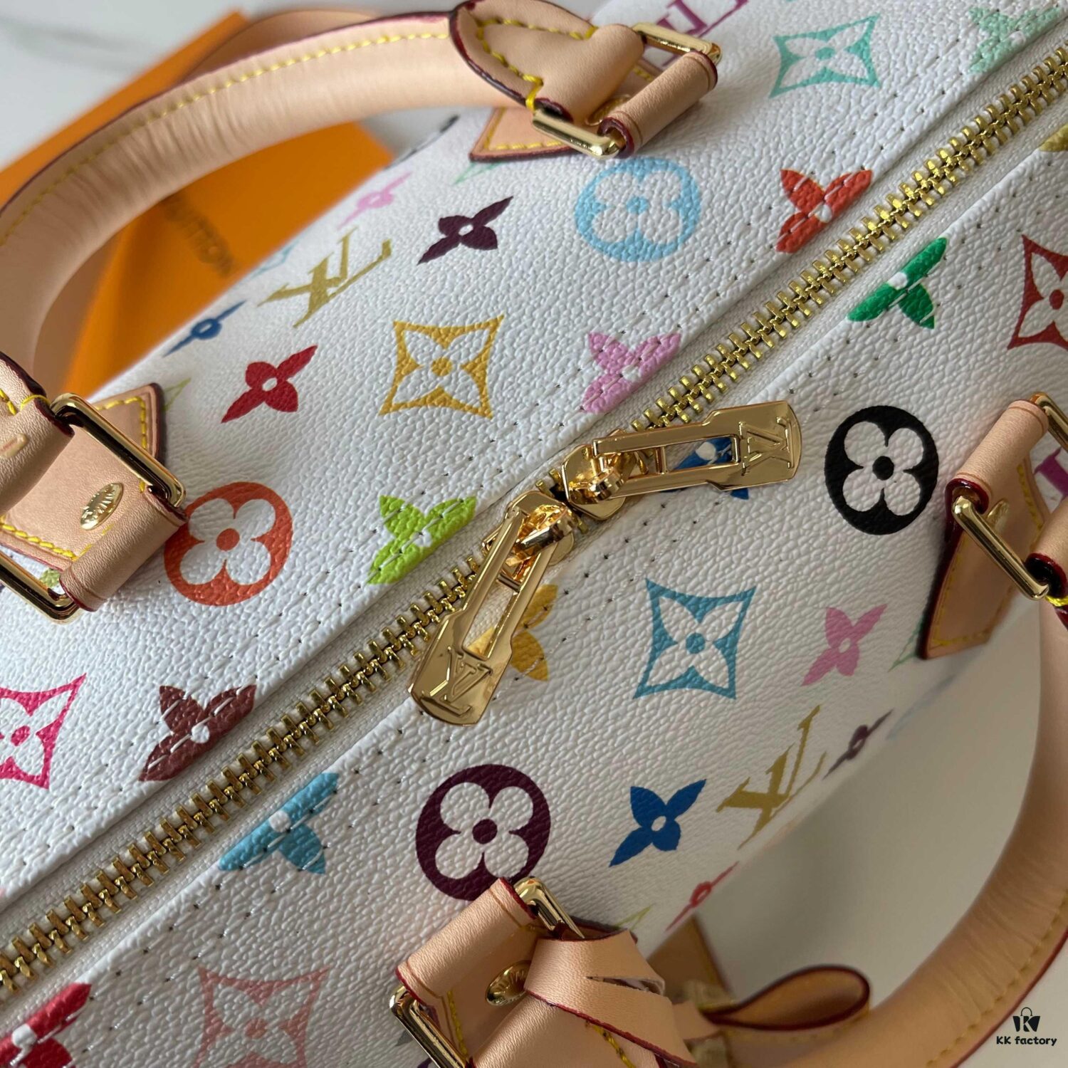 69307d1b6e68136f4d9a719c Upgraded Version 200 (Actual Photos, Authentic Match) M13805-M13085-M13257 LV x Murakami Takashi Collaboration Nano Speedy Bag