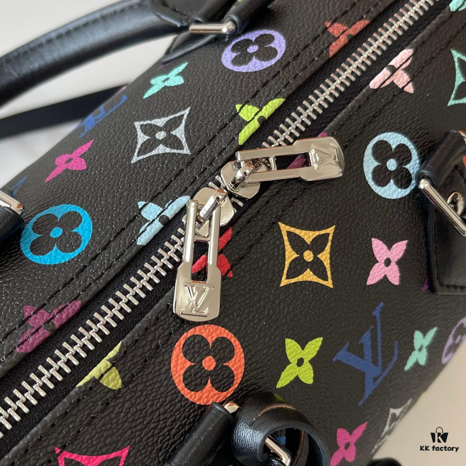 69307d1c6e68136f4d9a719e Upgraded Version 200 (Actual Photos, Authentic Match) M13805-M13085-M13257 LV Takashi Murakami Co-Branded Nano Speedy Handbag