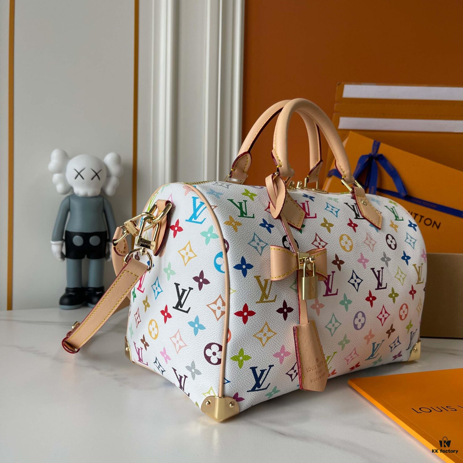 69307d276e68136f4d9a71ad Upgraded Version (Authentic Photos, Accurate Reproduction) M13805-M13085-M13257 M13806 40391 40390 LV x Takashi Murakami Collaboration Nano Speedy Bag