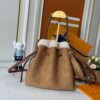 69307d396e68136f4d9a71c4 Upgraded 210 M11839 (Suede Leather with Digital Perforation, Matched Pattern) Bella Handbag from LV Ski Collection