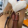 69307d3d6e68136f4d9a71cb Upgraded 210 M11839 (Suede Leather with Digital Perforation, Matched Pattern) Bella Handbag from LV Ski Collection