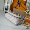 69307d456e68136f4d9a71db Upgraded Version 160 (Official Color Match Gray Floral 12429) (High-Quality Replica) M12429 M23940 M40749 M46914 M46279 M22834 M46595 LV Men's Messenger Bag Small East West Métis Handbag