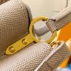 69307d576e68136f4d9a71f7 Top-Grade Original Guangzhou Stock M12297 Beige Lizard Leather with Gold Diamond Crown Capucines BB Bag