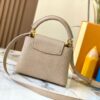 69307d5a6e68136f4d9a71fd Top Grade Original Guangzhou Stock M12296 Beige Lizard Leather Combined with Golden Diamond Crown 🔺 This Capucines Mini Handbag Features Luxurious Lizard Leather Exterior with Soft Lambskin Lining, Accented with Brilliant Metallic Hardware